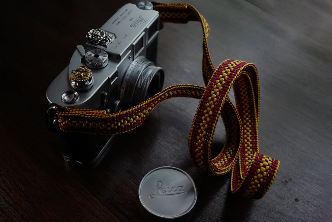 Tibetan Buddhist Camera Strap [One-of-a-kind item]