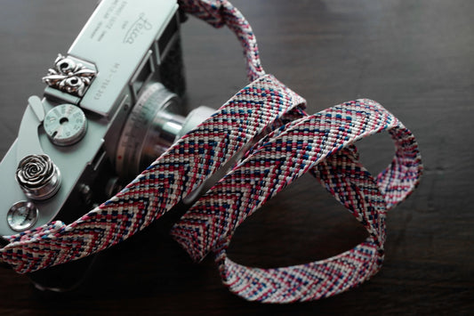 Tricolor Camera Strap [One-of-a-kind item]