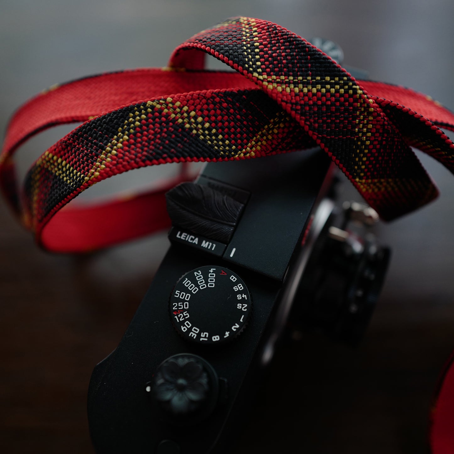 [Made-to-order]  The castle tower of Azuchi Camera Strap / Hand braiding Silk Kumihimo