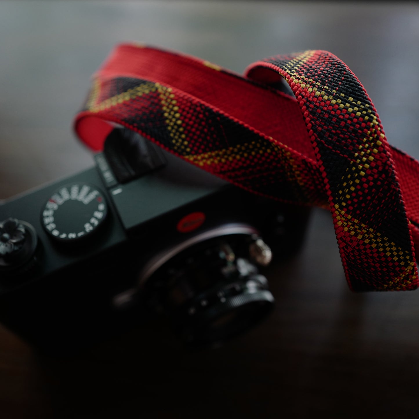 [Made-to-order]  The castle tower of Azuchi Camera Strap / Hand braiding Silk Kumihimo