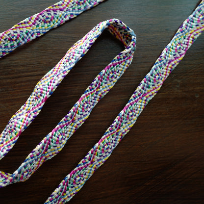 [Made-to-order]Natsu-Matsuri. Japanese Summer Festival Camera Strap / Hand braiding Silk Kumihimo