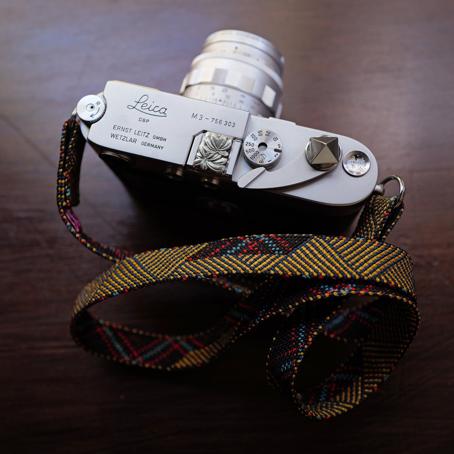 [Made-to-order]  King Tut Camera Strap / Hand braiding Silk Kumihimo