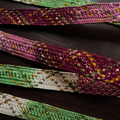 [One of a kind]  The Eternal Seasons of Asuka Camera Strap / Hand braiding Silk Kumihimo