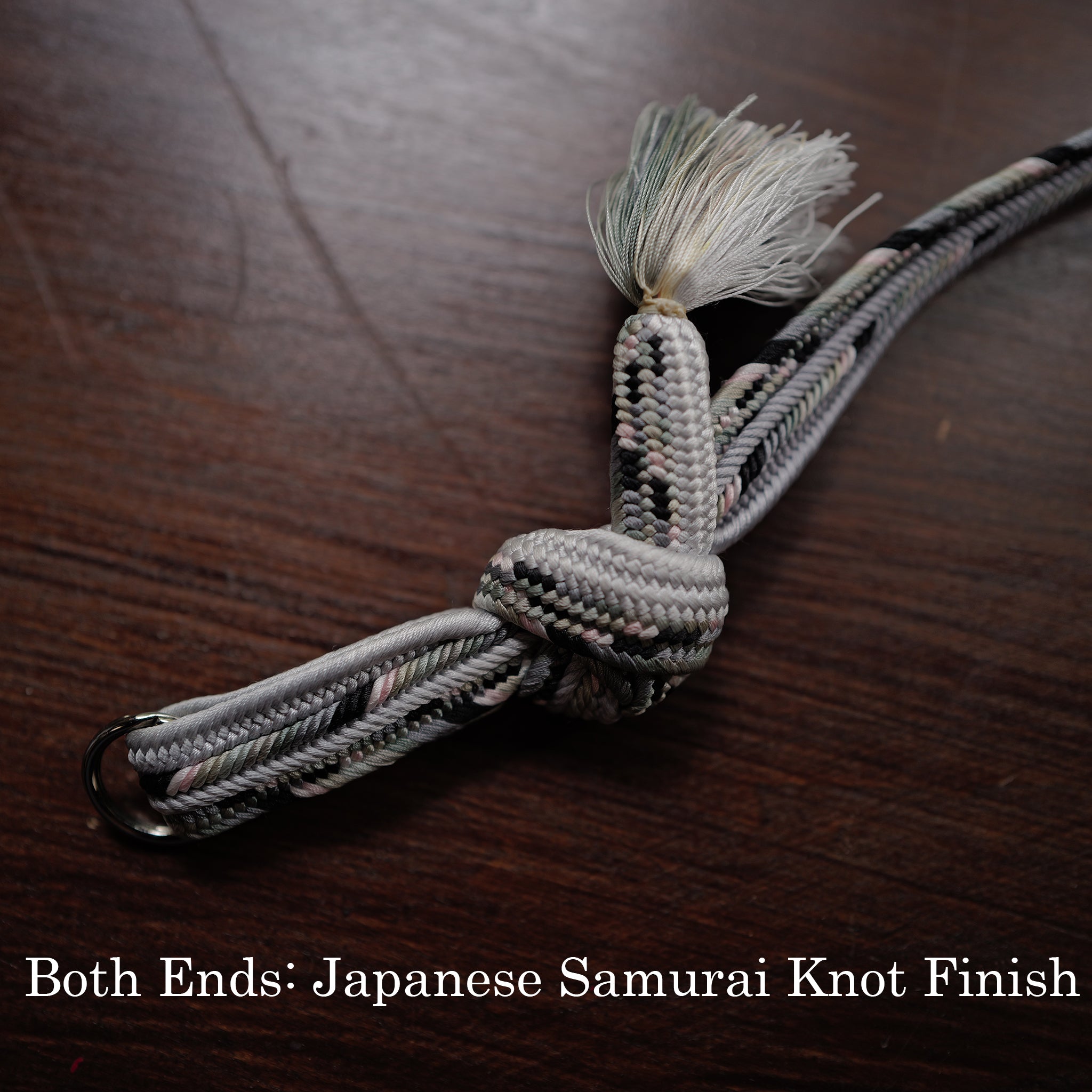 Made-to-order] Sakura Blade Camera Strap / Hand braiding Silk