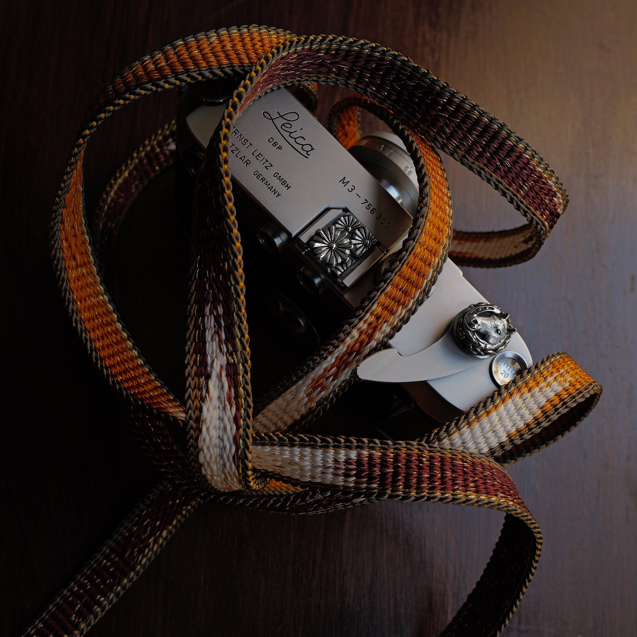 Limited to Three ] 2026 New Year Camera Strap / Hand braiding Silk