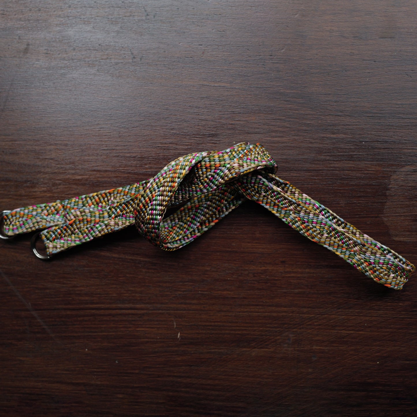 [Made-to-order] Parisian Cobblestones Camera Strap / Hand braiding Silk Kumihimo