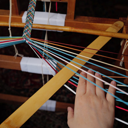[Made-to-order] Grand Canal - Venice - Camera Strap / Hand braiding Silk Kumihimo