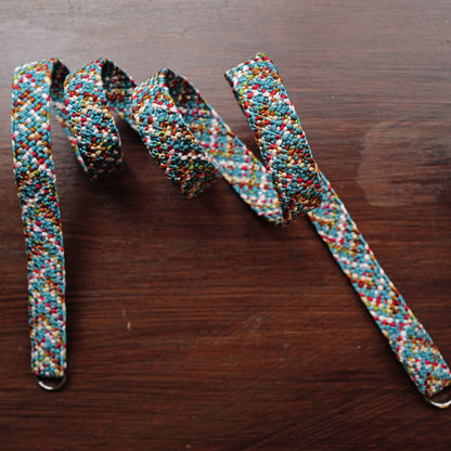 [Made-to-order] Grand Canal - Venice - Camera Strap / Hand braiding Silk Kumihimo