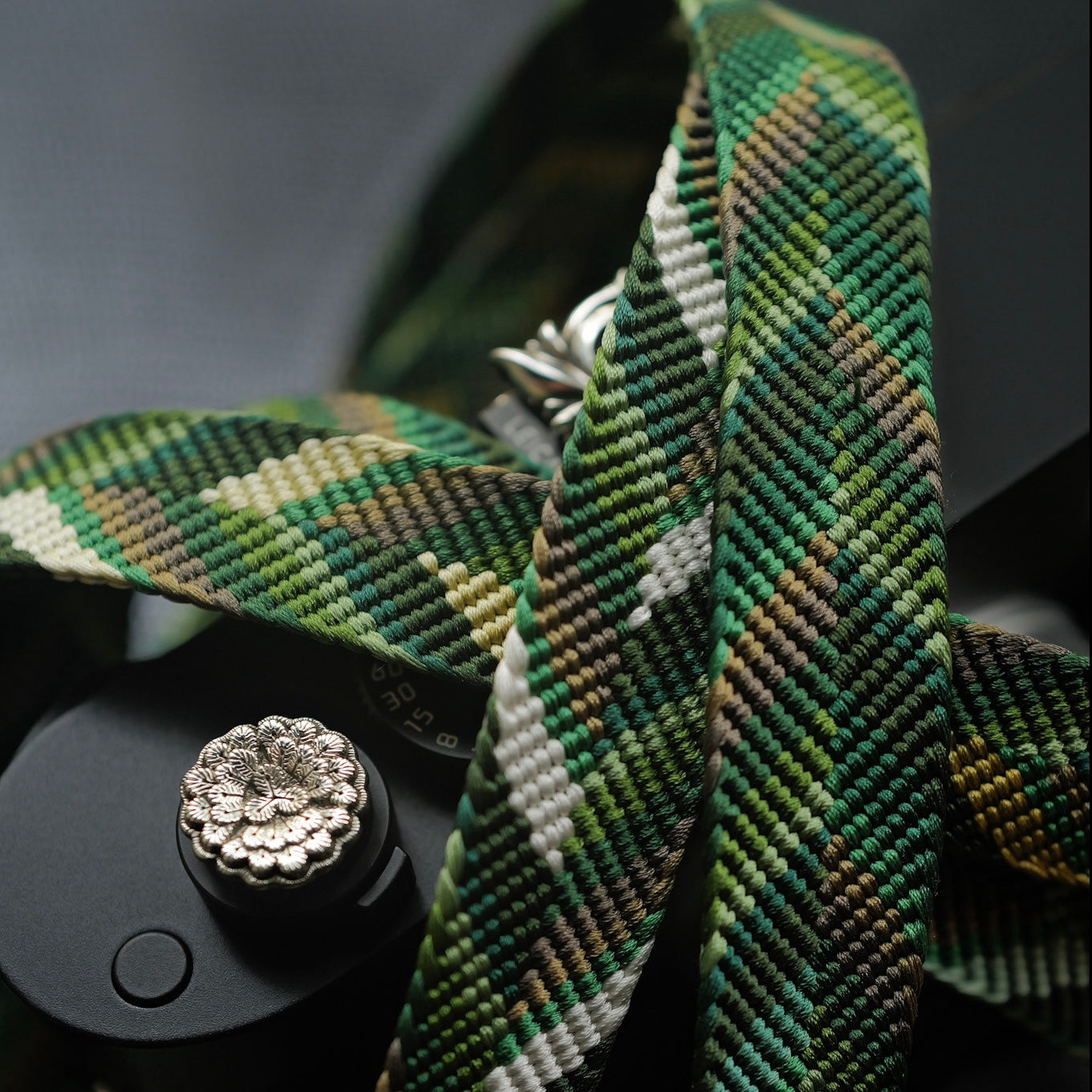 [Limited to Three ] Bonsai Camera Strap / Hand braiding Silk Kumihimo