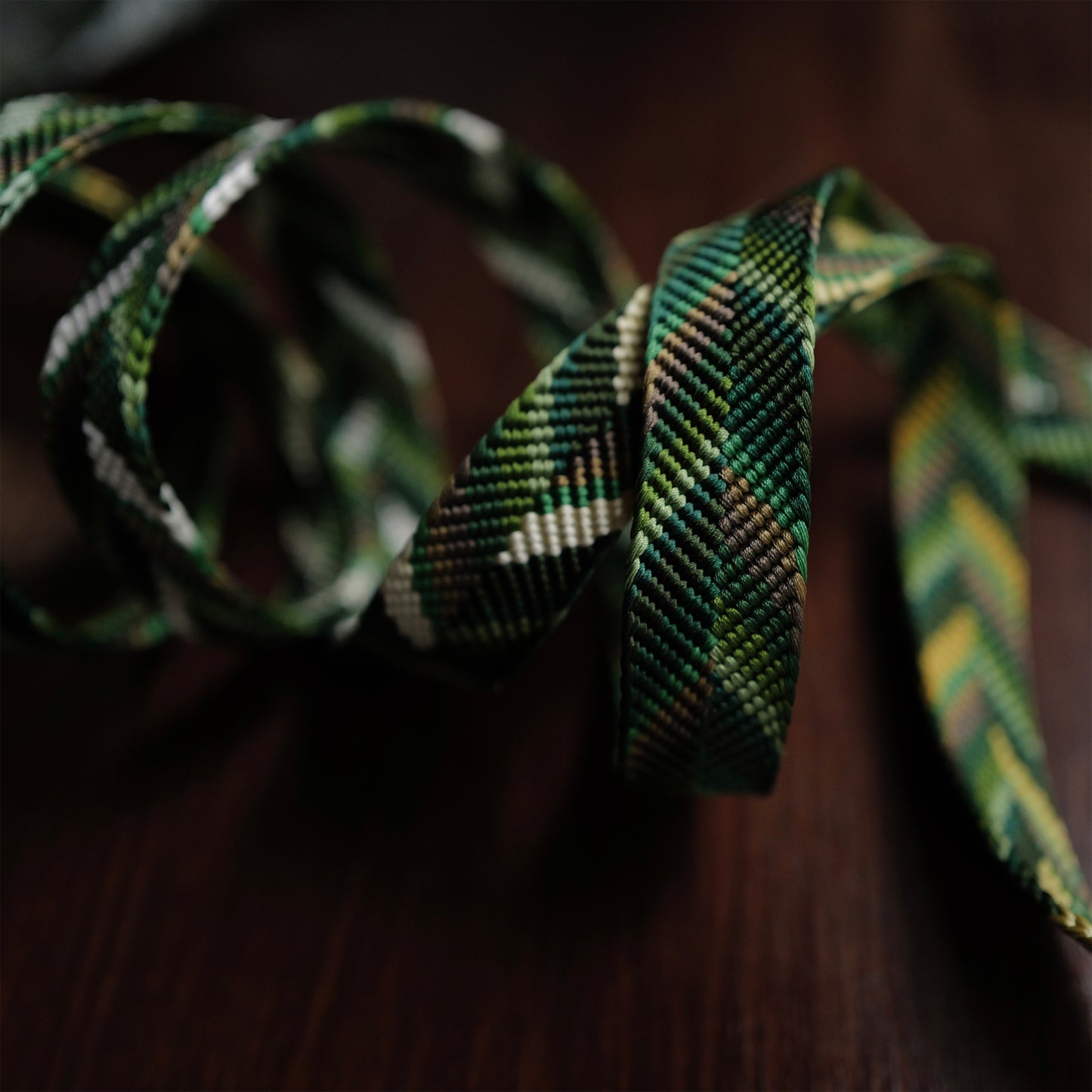 [Limited to Three ] Bonsai Camera Strap / Hand braiding Silk Kumihimo