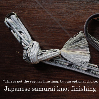 [Made-to-order] Sakura Blade Camera Strap / Hand braiding Silk Kumihimo