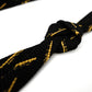 [Ready-made] Camera Strap / Hand braiding Silk Kumihimo/ Brack and Gold / -140cm