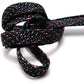 [Made-to-order] Tokyo night camouflage Camera Strap / Hand braiding and Hand-dyed premium Silk Kumihimo/ -130cm