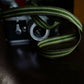[Made-to-order] Safari Camera Strap / Hand braiding Silk Kumihimo / Green