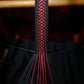 [Made-to-order] Mt. Red Fuji 赤富士 Camera Neck Strap / Hand braiding Silk Kumihimo / Red and Black